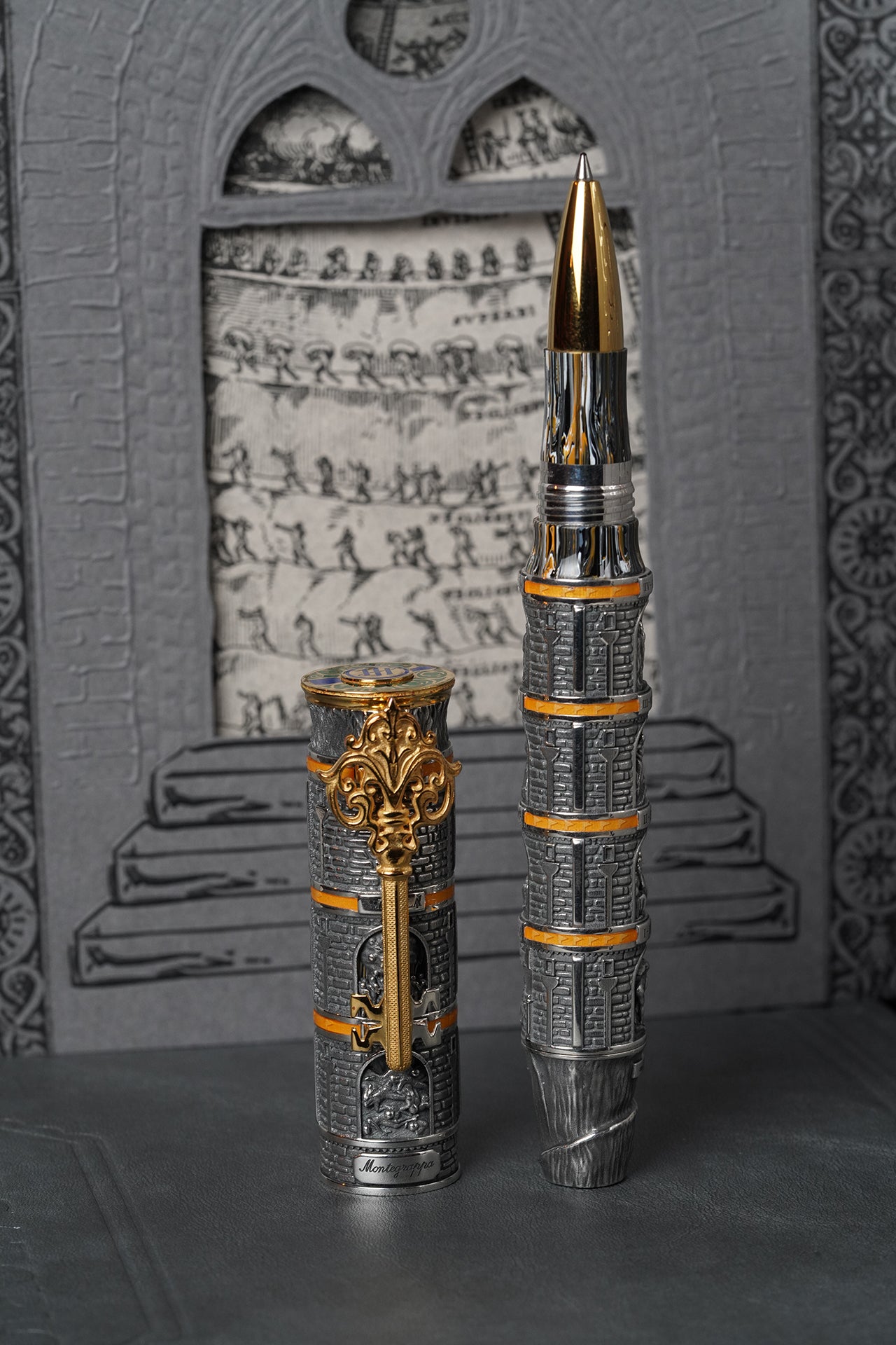 Montegrappa Limited Edition Dante Alighieri Purgatorio Silver Fountain Pen