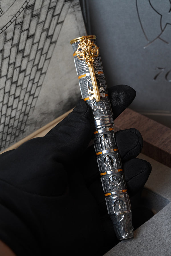 Montegrappa Limited Edition Dante Alighieri Purgatorio سلور فاؤنٹین پین