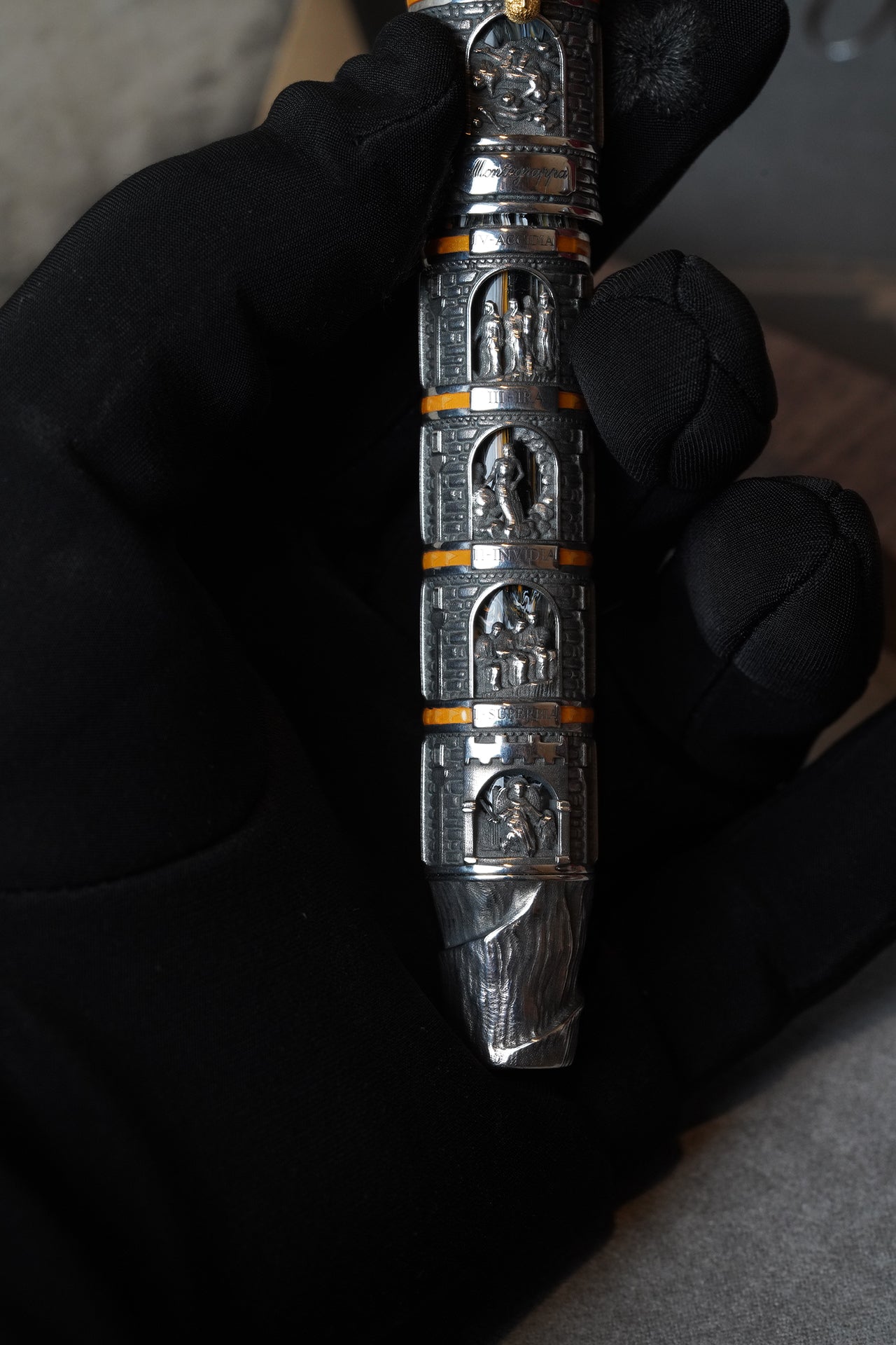 Montegrappa Limited Edition Dante Alighieri Purgatorio سلور فاؤنٹین پین