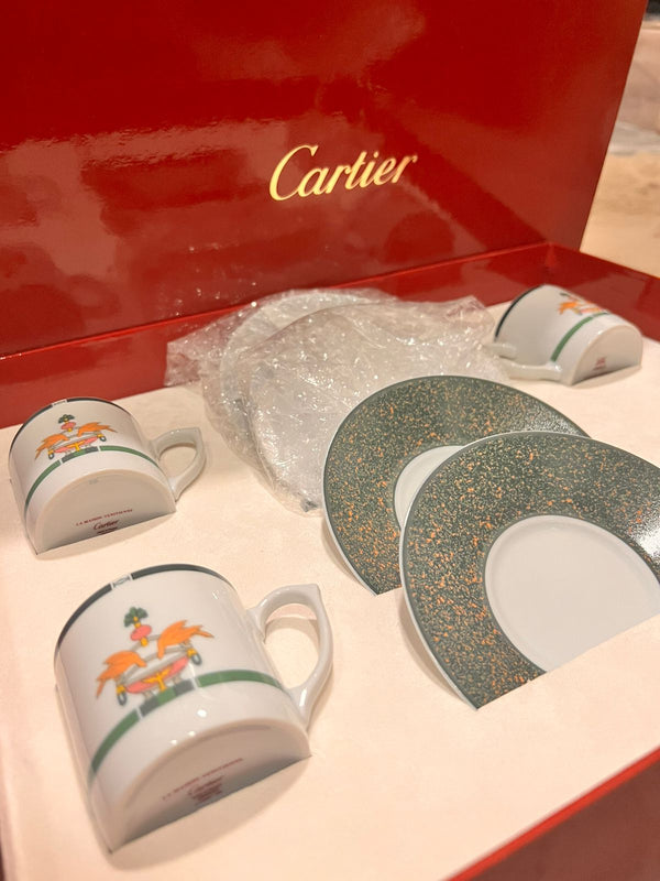Cartier Turkish Coffee Set