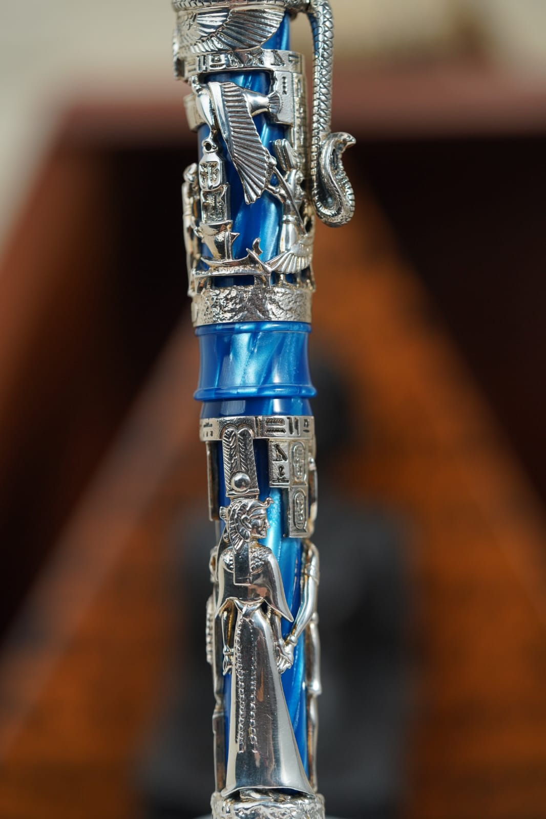 MONTEGRAPPA LUXOR BLUE NILE LIMITED EDITION 1912 FOUNTAIN PEN