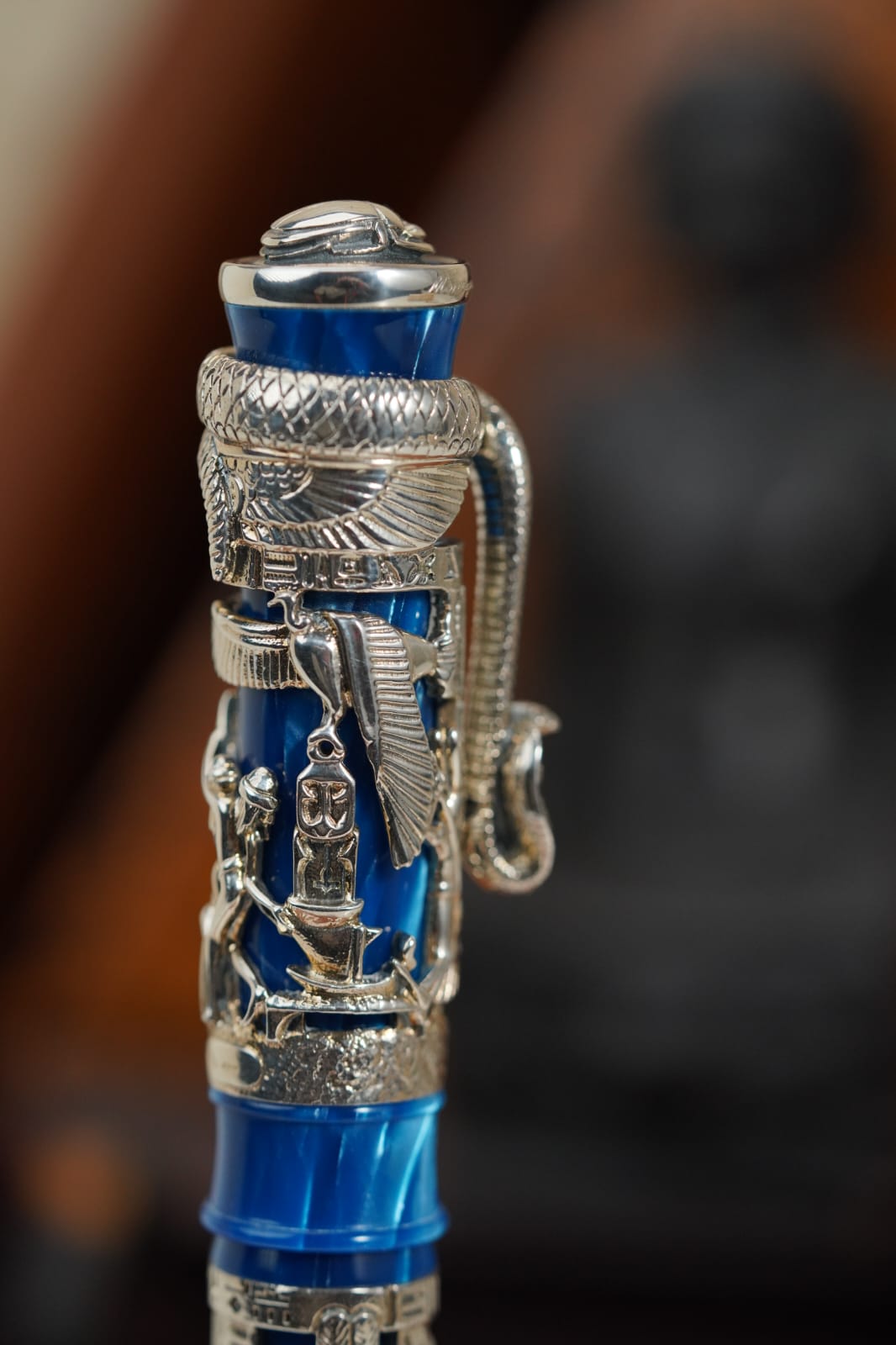 MONTEGRAPPA LUXOR BLUE NILE LIMITED EDITION 1912 FOUNTAIN PEN