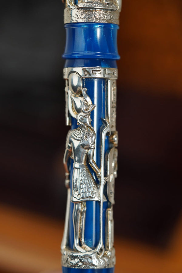 MONTEGRAPPA LUXOR BLUE NILE LIMITED EDITION 1912 FOUNTAIN PEN