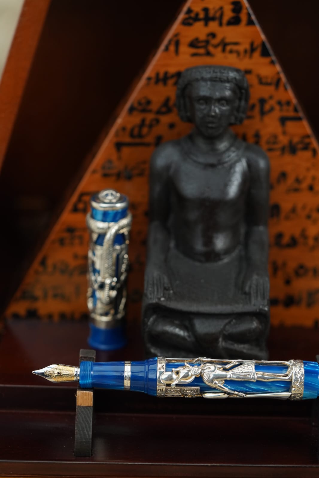 MONTEGRAPPA LUXOR BLUE NILE LIMITED EDITION 1912 FOUNTAIN PEN