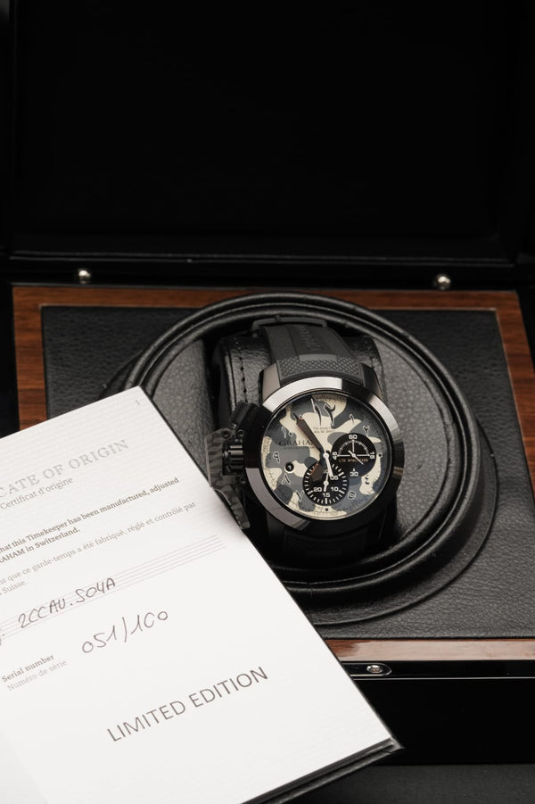 Graham ACCAU.S02A.K97N - Chronofighter Camouflage Black Arrow Limited 100 pcs.