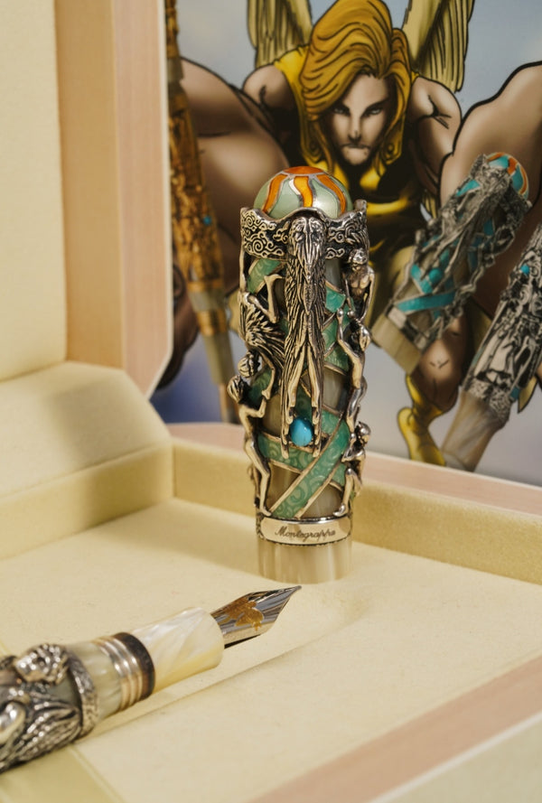 Montegrappa “My Guardian Angel” Silver Limited Edition Fountain Pen