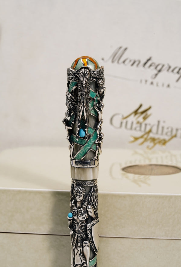 Montegrappa “My Guardian Angel” Silver Limited Edition Fountain Pen