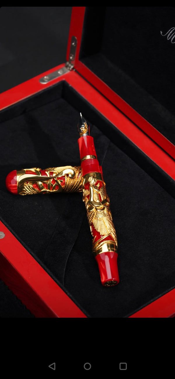 Montegrappa Eternal Bird Gold pen