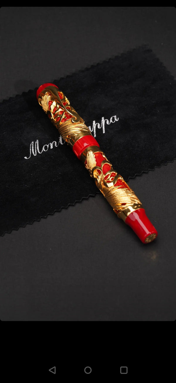 Montegrappa Eternal Bird Gold pen